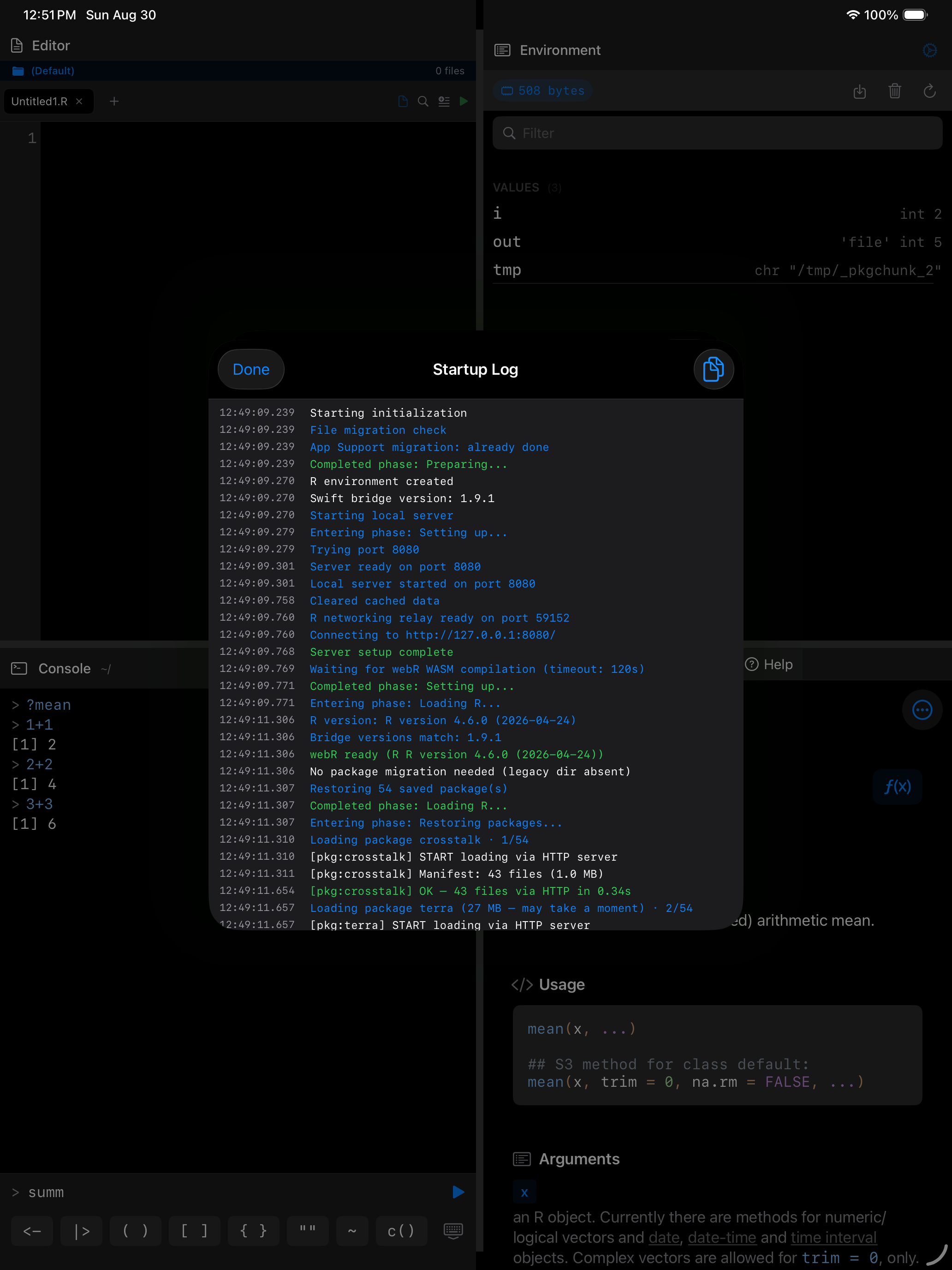 Icloud sync on iPad