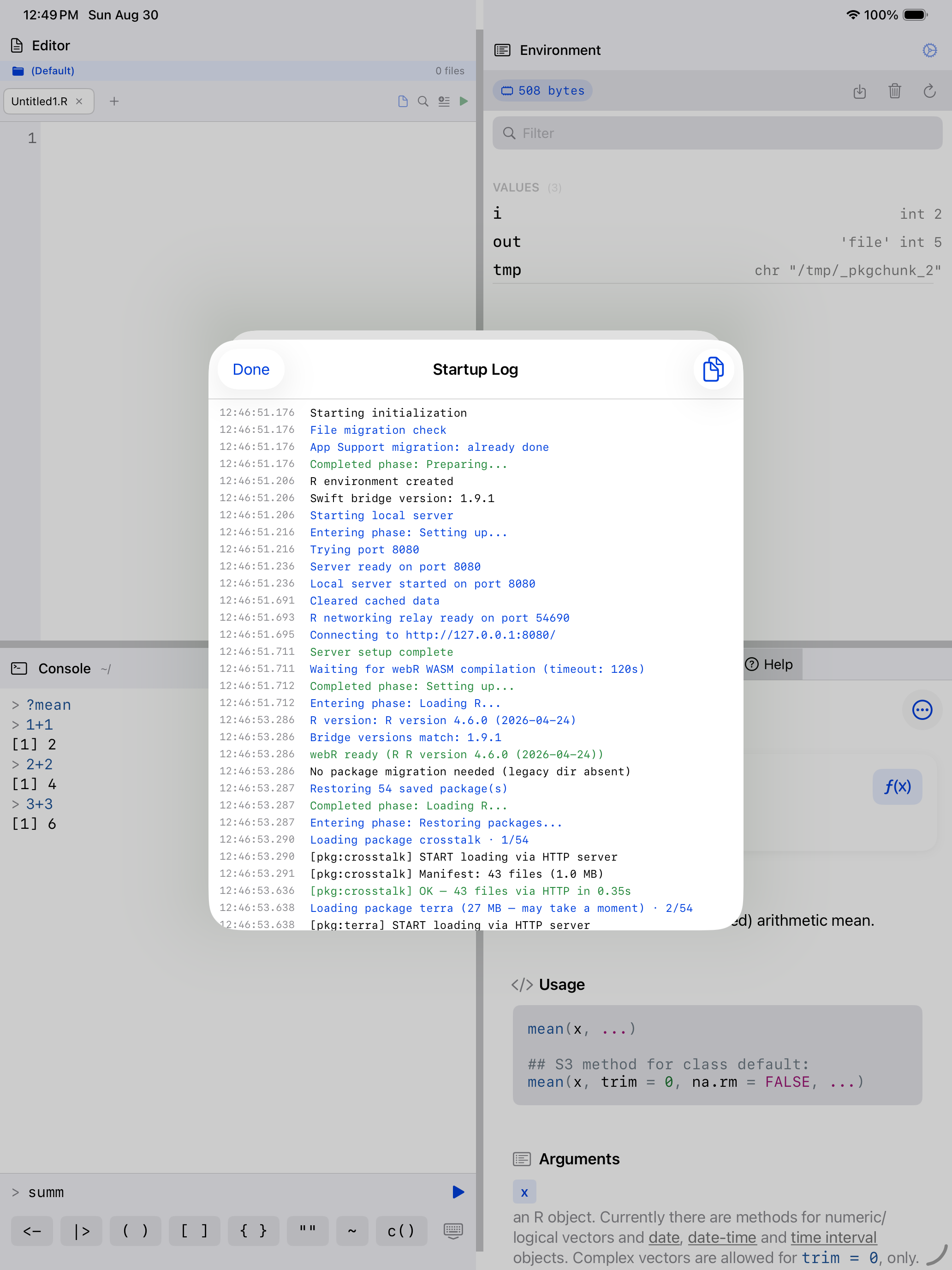 Icloud sync on iPad